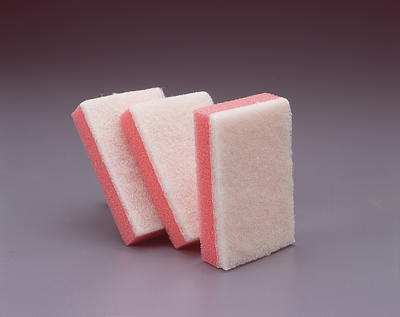 esponja rosa